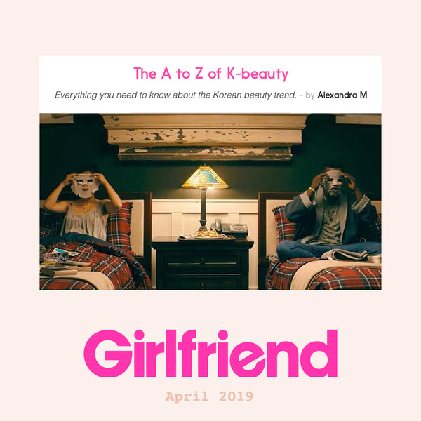 The A to Z of K-beauty Girlfriend Magazine Nudie Glow Feature Australia