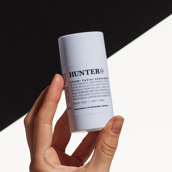 Hunter Lab SPF50+ Facial Sunscreen Nudie Glow Australia