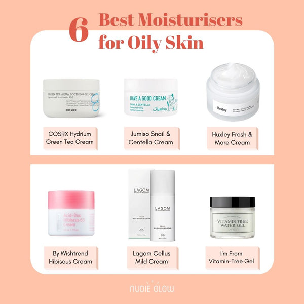 10 Best Korean Moisturisers for Oily Skin Types – Nudie Glow