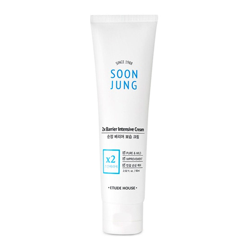 Etude House Soon Jung 2x Barrier Intensive Cream - Korean Skin Care – Nudie  Glow