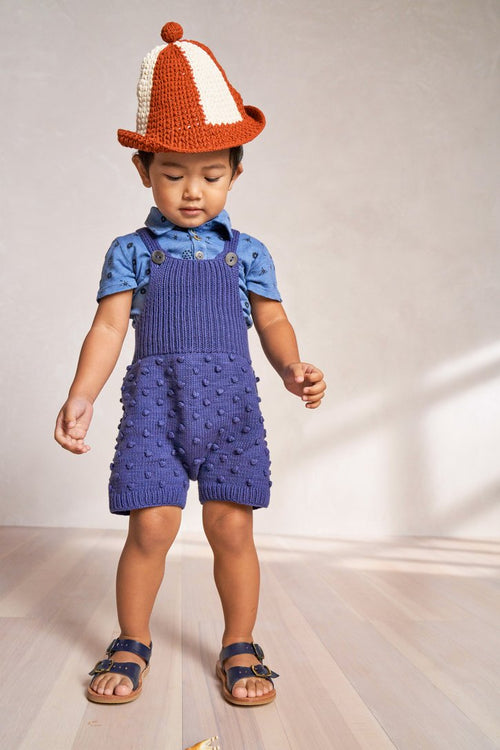 Misha & Puff Popcorn Romper - Straw – Casp Baby Mommy & Me Boutique