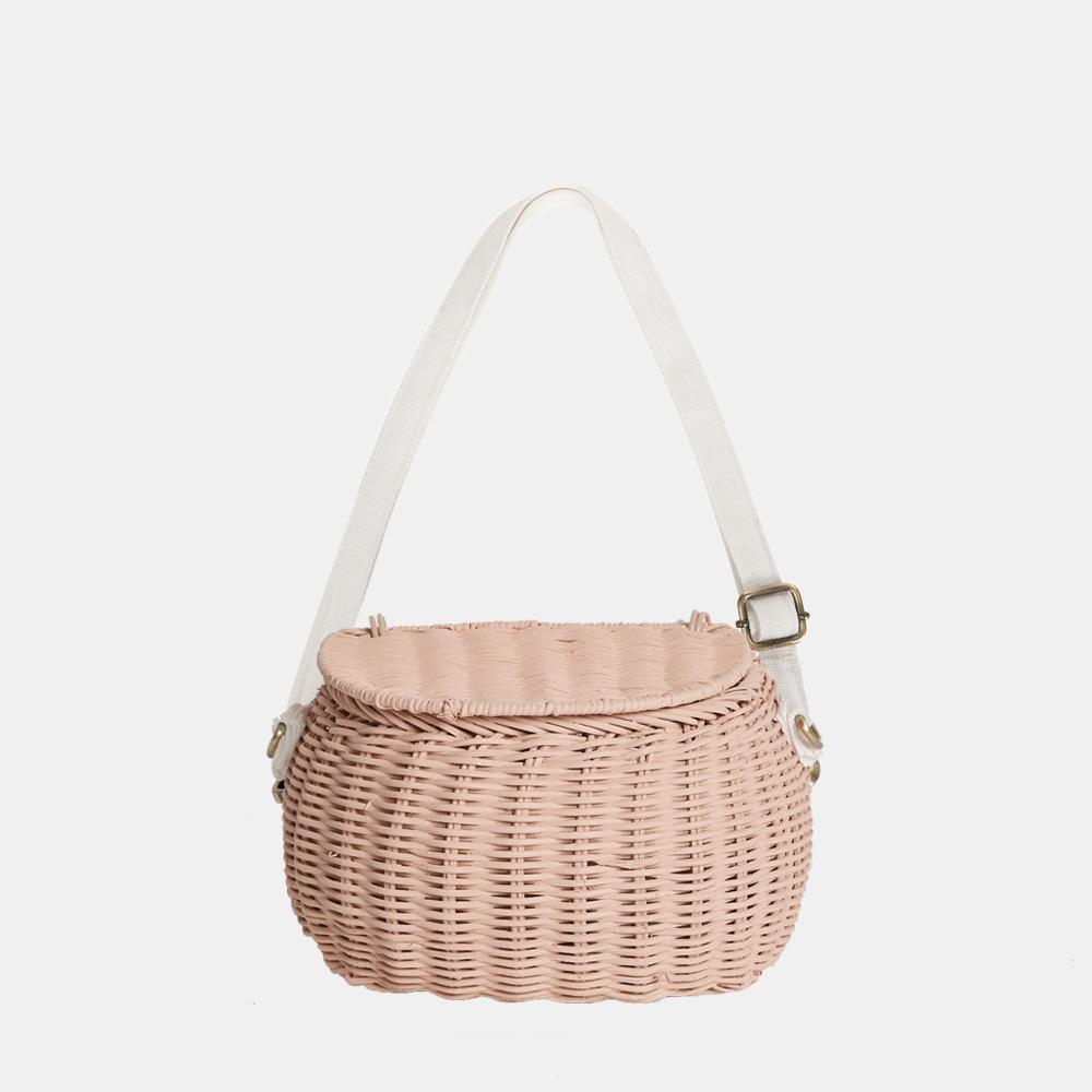 Olli Ella Mini Chari Bag Rose Casp Baby Mommy Me Boutique