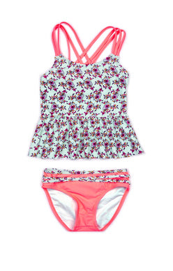 Appaman Samara Tankini Set - Zinnea Blooms – Casp Baby Mommy & Me Boutique