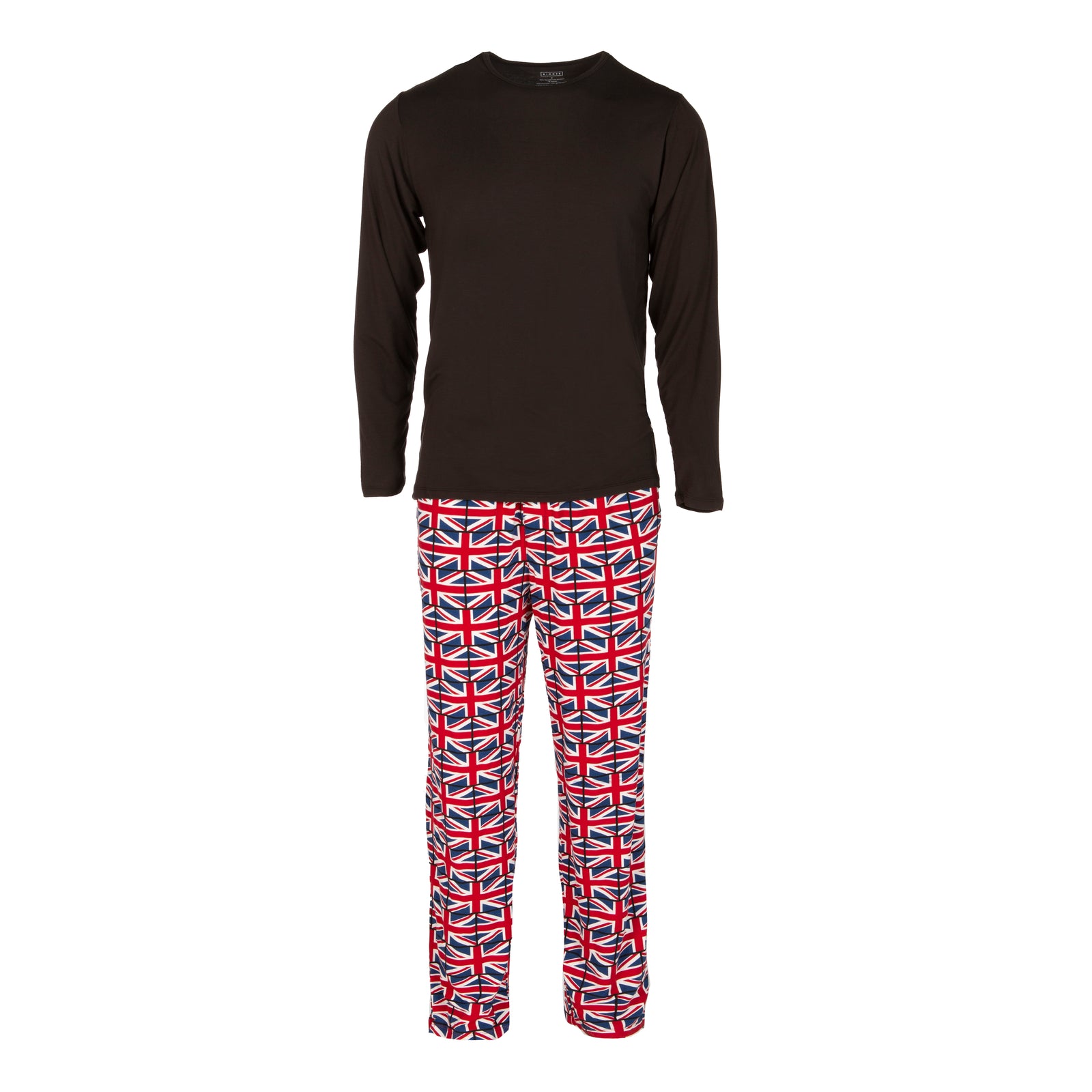 Kickee Pants Men's Print Long Sleeve Pajama Set - Union Jack – Casp ...