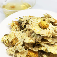 Chrysanthemum great herbal tea for tired eyes and coarse throat
