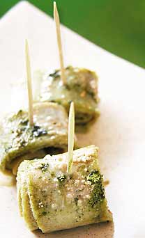 Matcha Pancake Roll