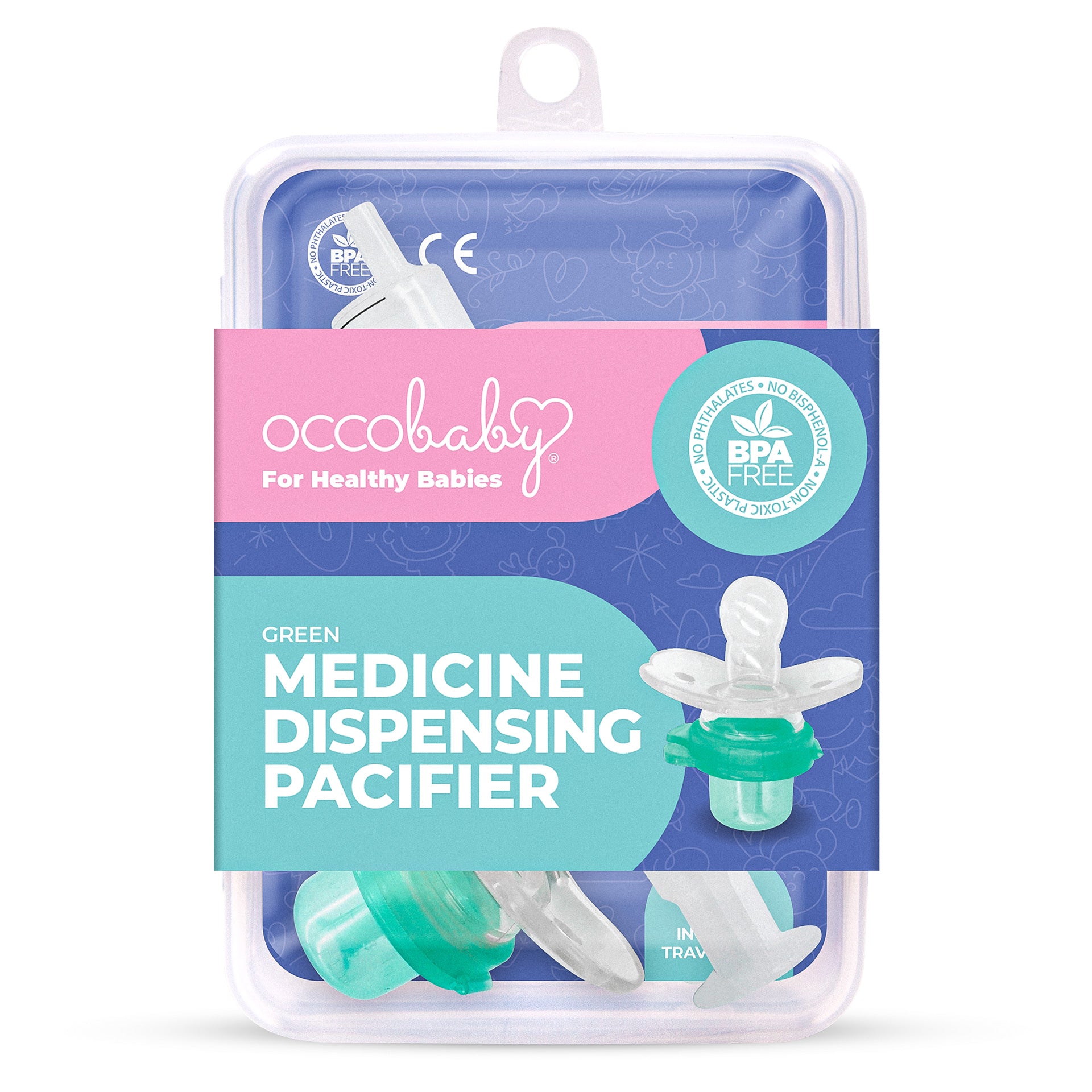 OCCObaby Baby Pacifier Product and Packaging Design by Scott Luscombe Creatibly