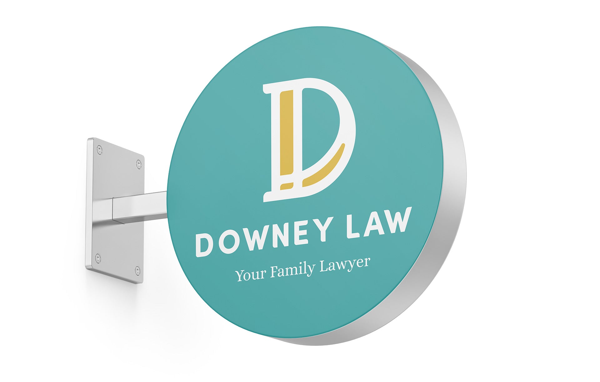 Downey Law - Logo Design - Scott Luscombe - Creatibly