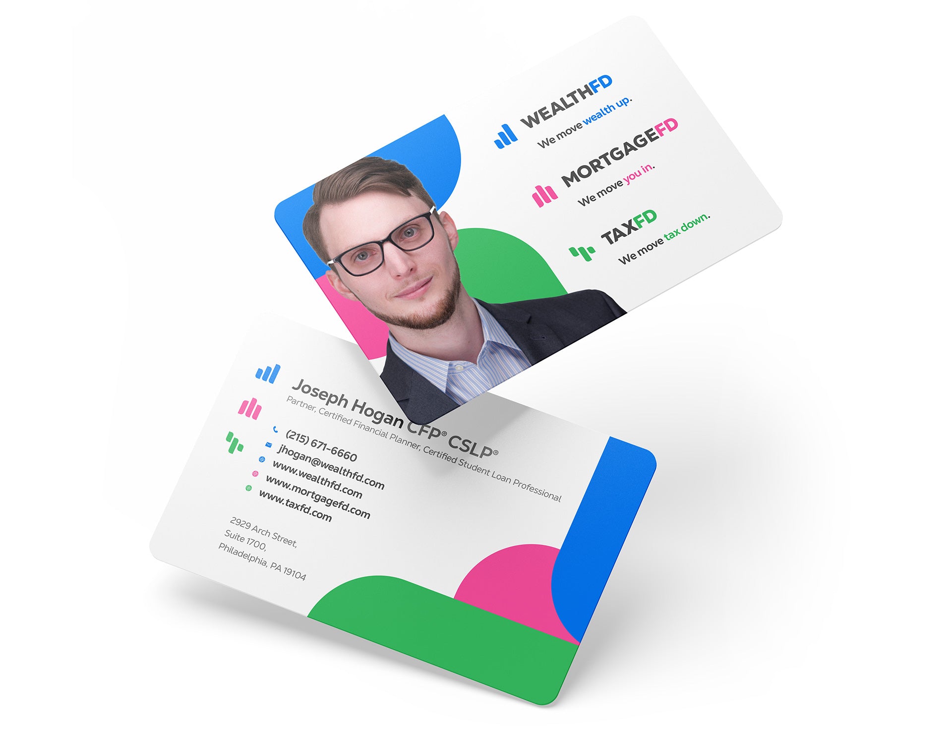Business Card Design for FD Financial Group