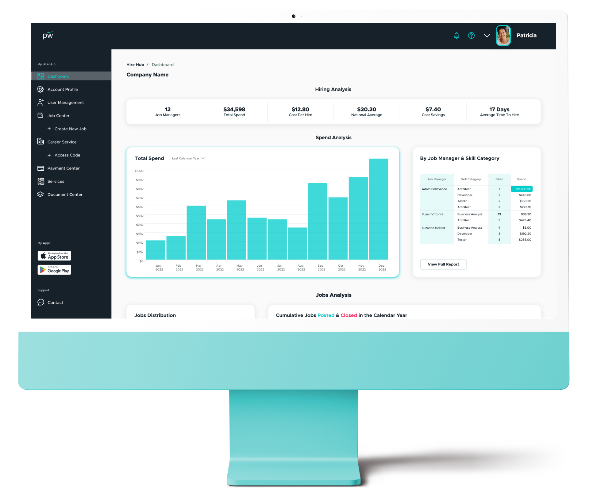 Product Designer UI UX Dashboard Design