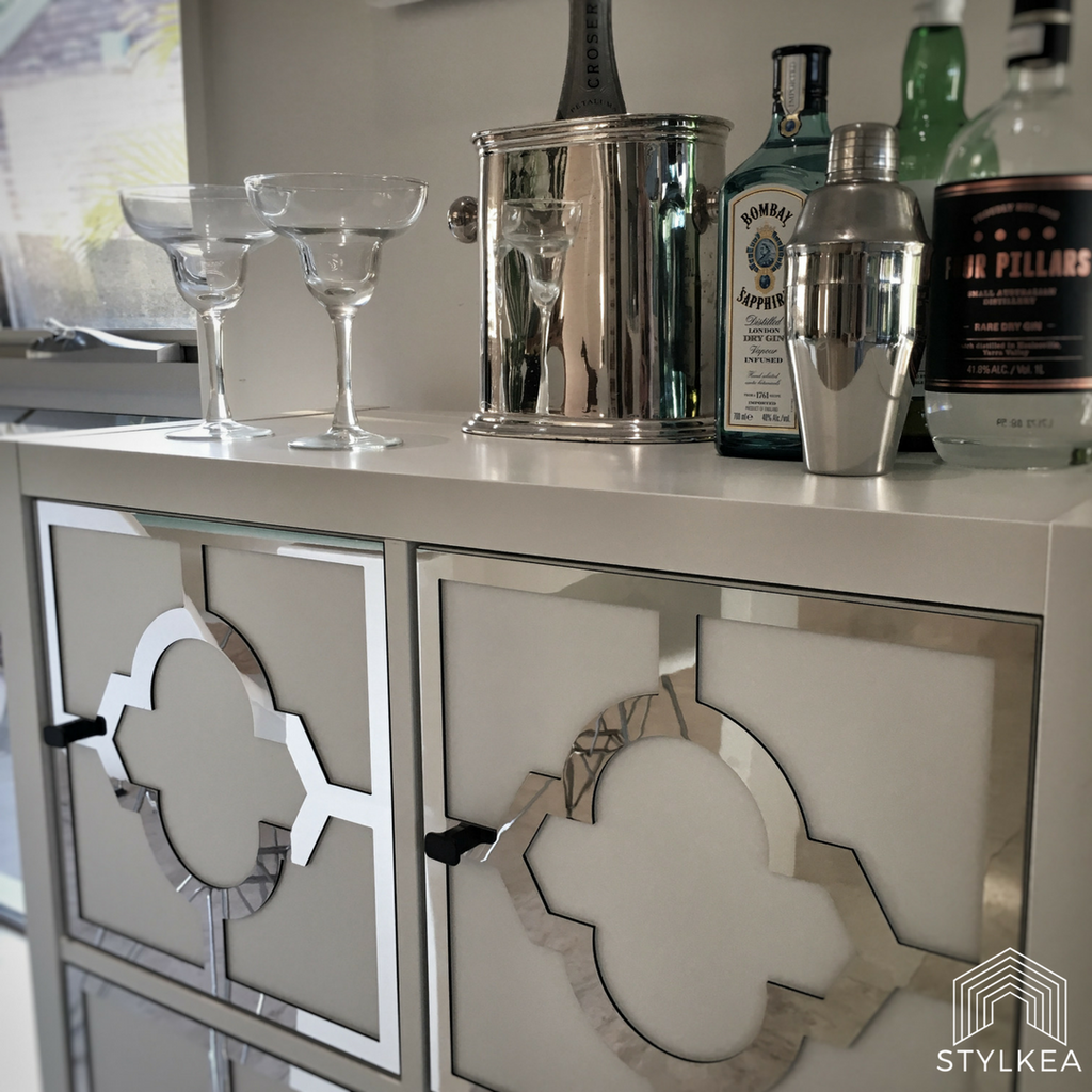 Diy Project Ikea Kallax Drinks Cabinet Lux Hax