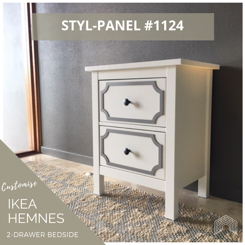 Styl Panel Kit 1124 To Suit Ikea Hemnes 5 Drawer Dresser Lux Hax