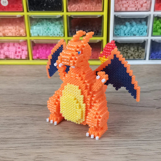 artkal fise beads 3d pokemon charizard
