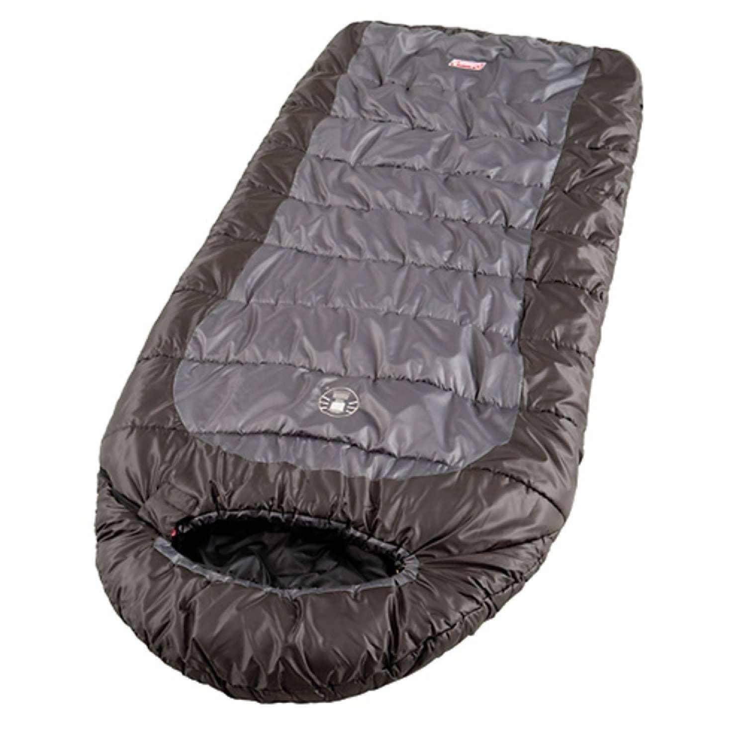 Photo 1 of Coleman Big Basin 92x39 Inch Hybrid Sleeping Bag Brown/Grey