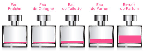 moeilijk vreemd Ritmisch Parfum concentratie - blog Perfume Lounge