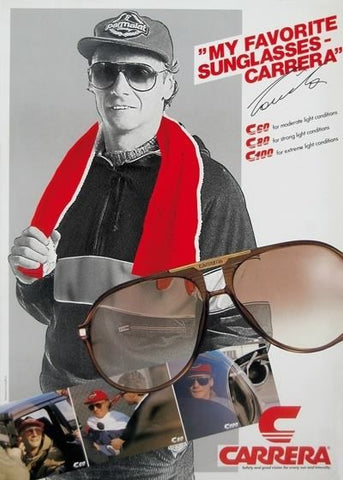 Nick Lauda Carrera Sunglasses like Brad Pitt Apex