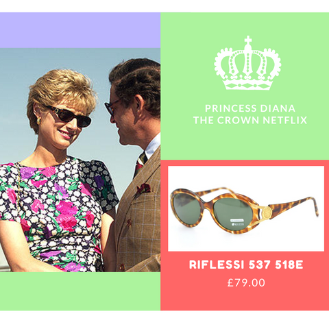 Princess Diana Sunglasses The Crown Season 5 Netflix