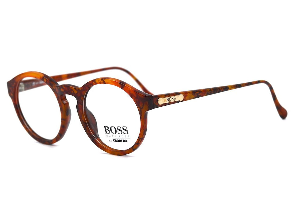 hugo boss round glasses