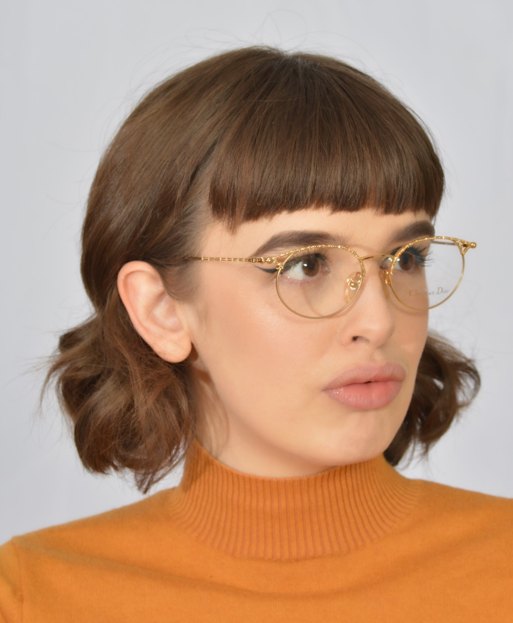 TOUCHED BY ANGELS vintage 1980s Christian Dior glasses frames  HOLY GARBAGE