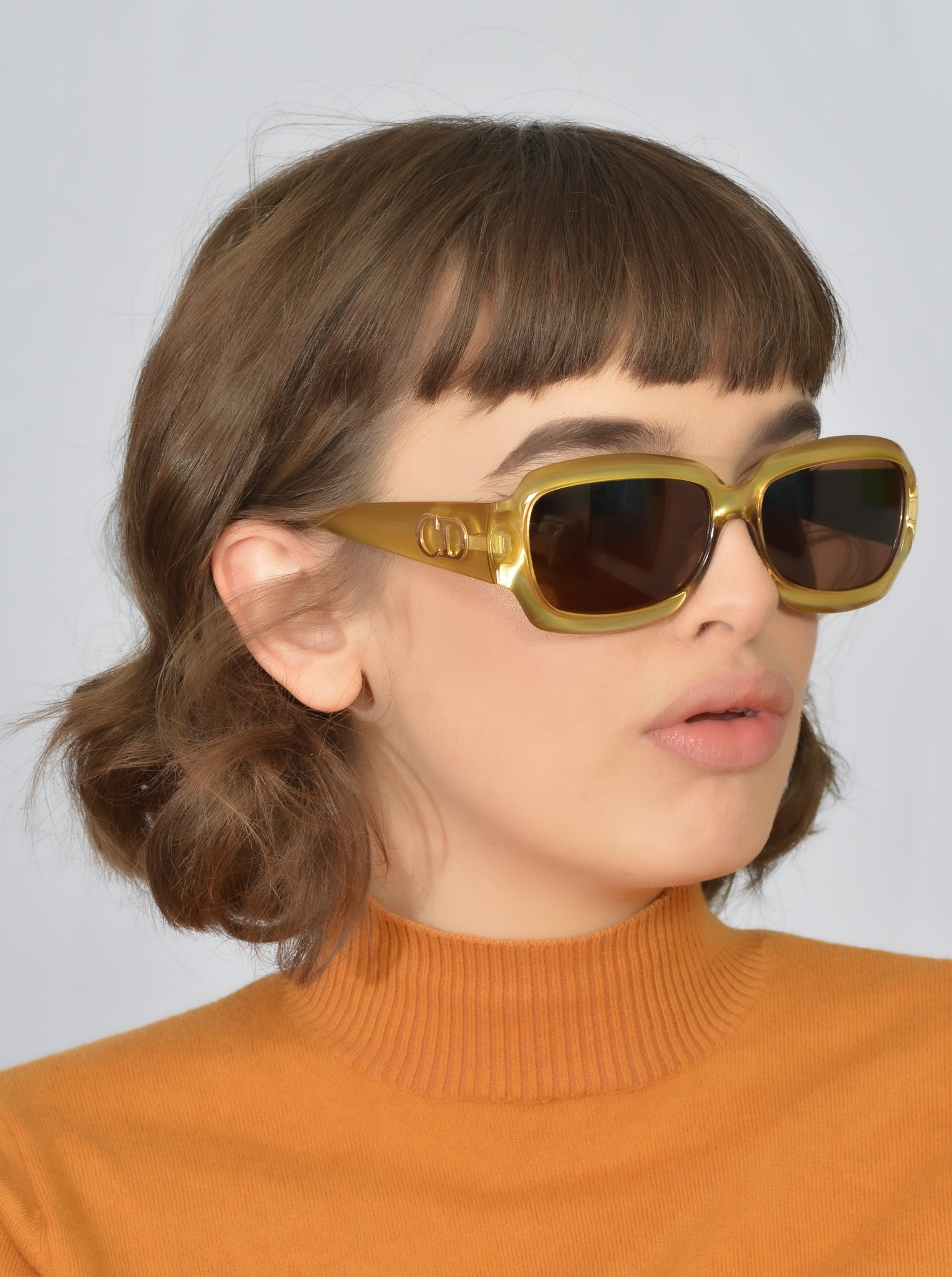 Dior Wil Rectangle Acetate Sunglasses In Black  ModeSens