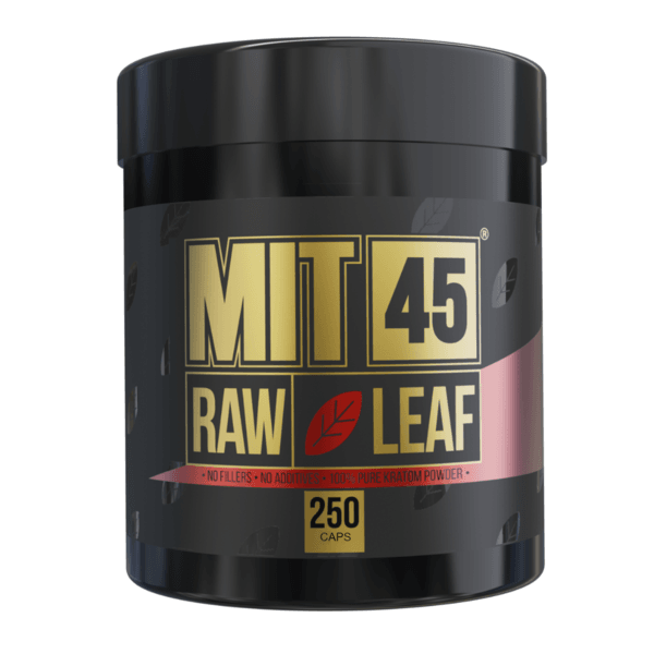 MIT45 Red Leaf 250ct Capsules. <br> AS LOW AS $24.15 EACH! - K-Chill Direct product image