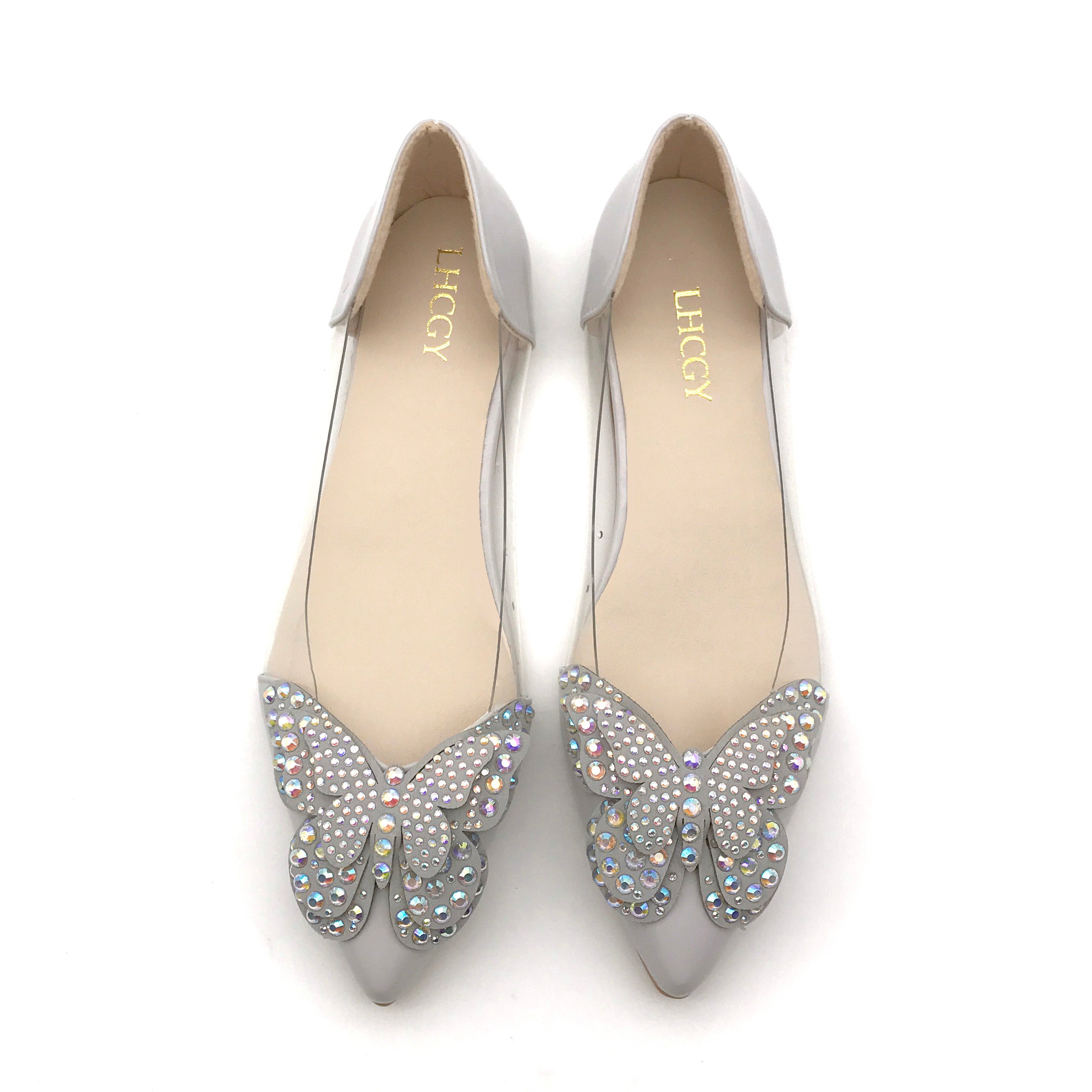Spring Summer Butterfly Flat Shoes 