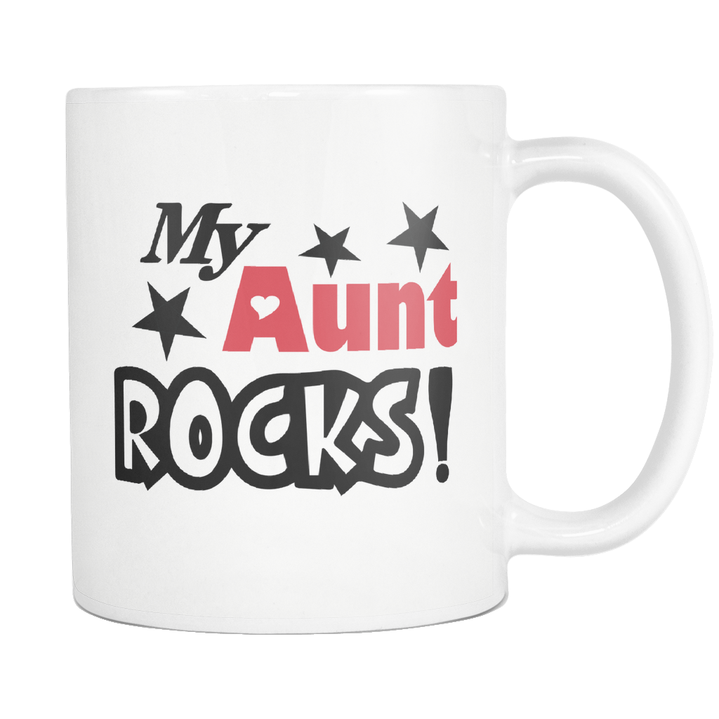 i love my aunt mug