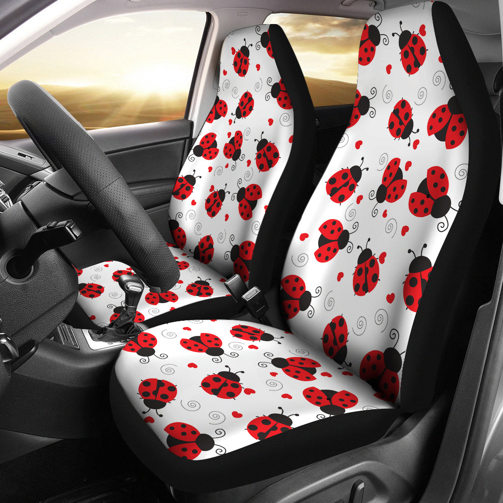 Ladybug Love Car Seat Covers Ladybird Lover Front Car Cover Gift