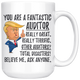 Funny Fantastic Auditor Trump Coffee Mug (15 oz)