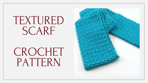 Textured Scarf Crochet Pattern