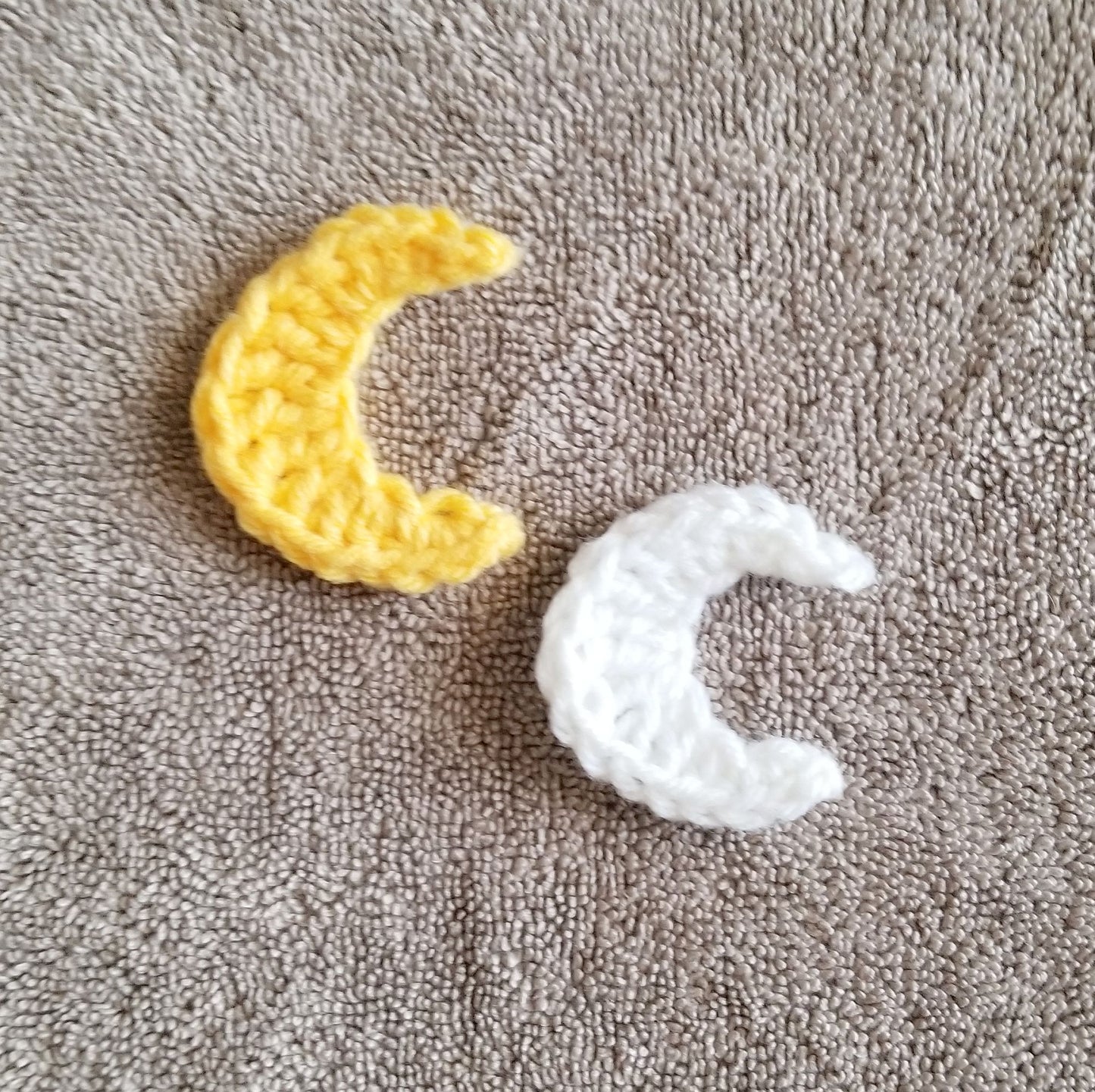 Moon Applique Crochet Pattern, PDF Digital Download HCK Crafts