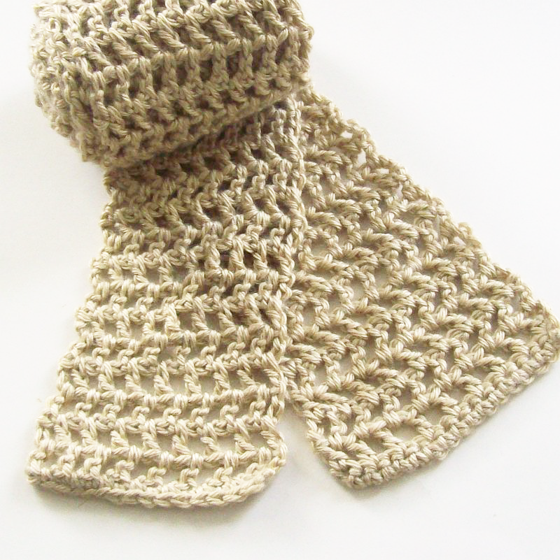 Skinny Scarf Crochet Pattern PDF – HCK Crafts