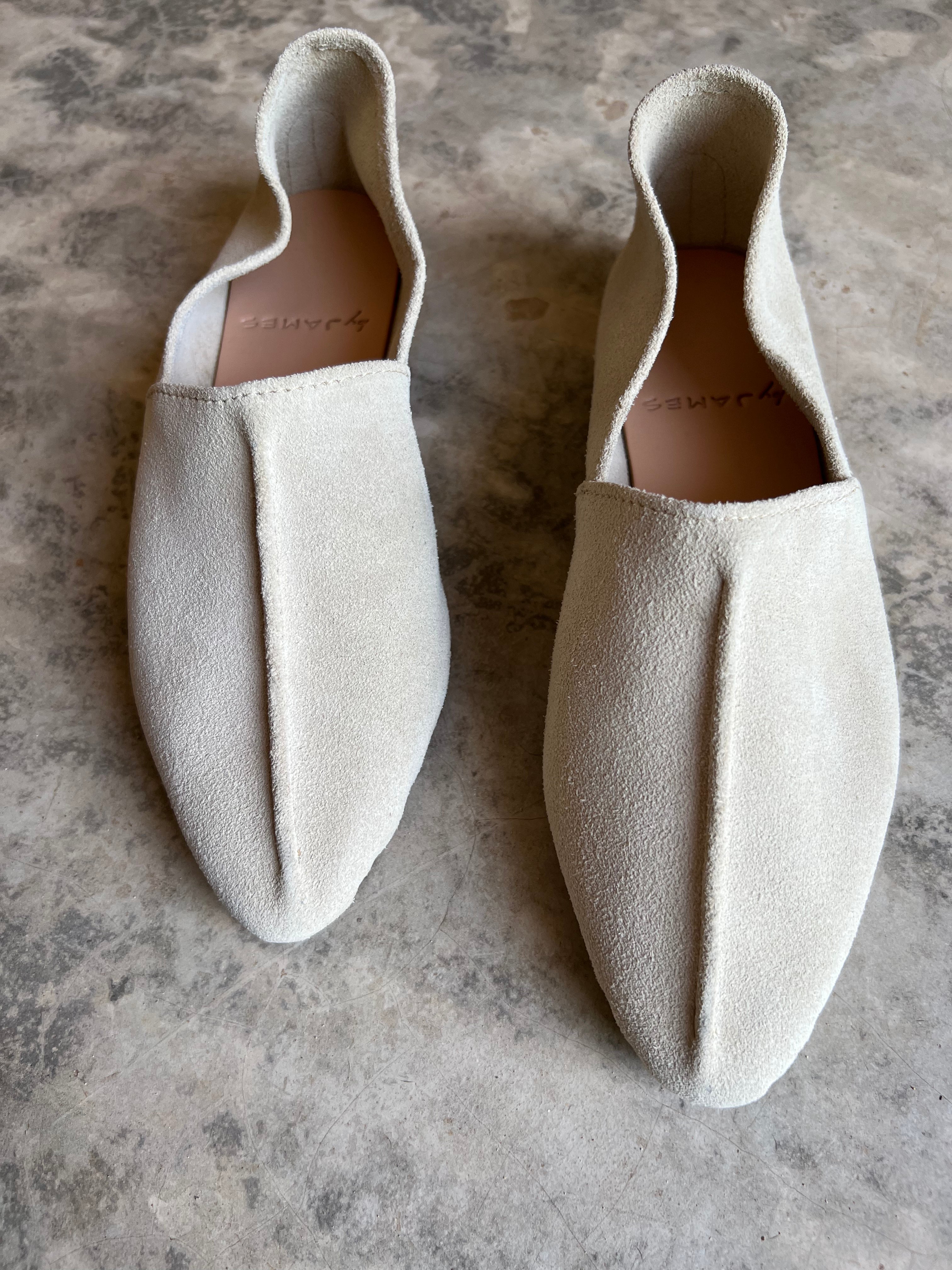 Leigh Slides - Moroccan Leather Slippers | byJAMES