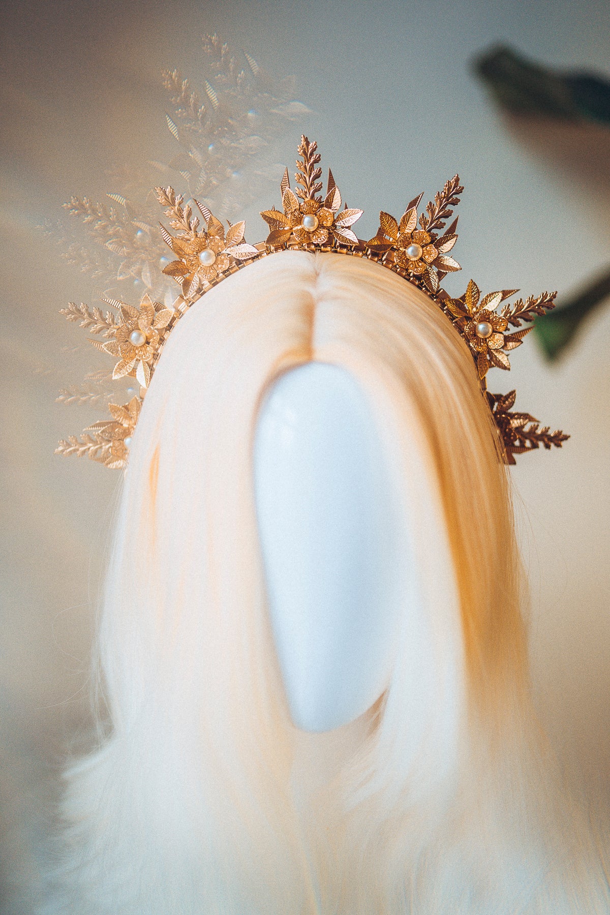 Gold Halo Crown Carbickova Crowns 