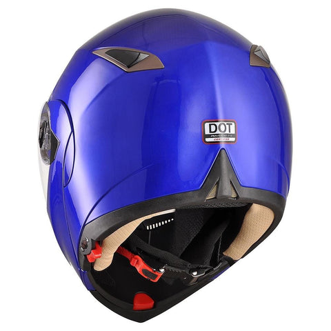 Blue Motorcycle Helmet – Koval Inc.