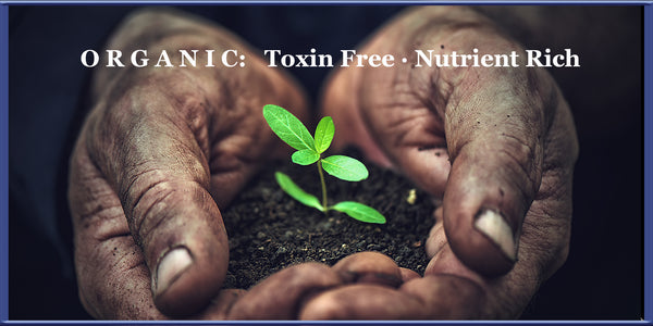 organic ingredients are toxin free nutritrient rich