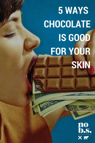 5 Surprising Ways Dark Chocolate is Good for your Skin- Live No B.S. 