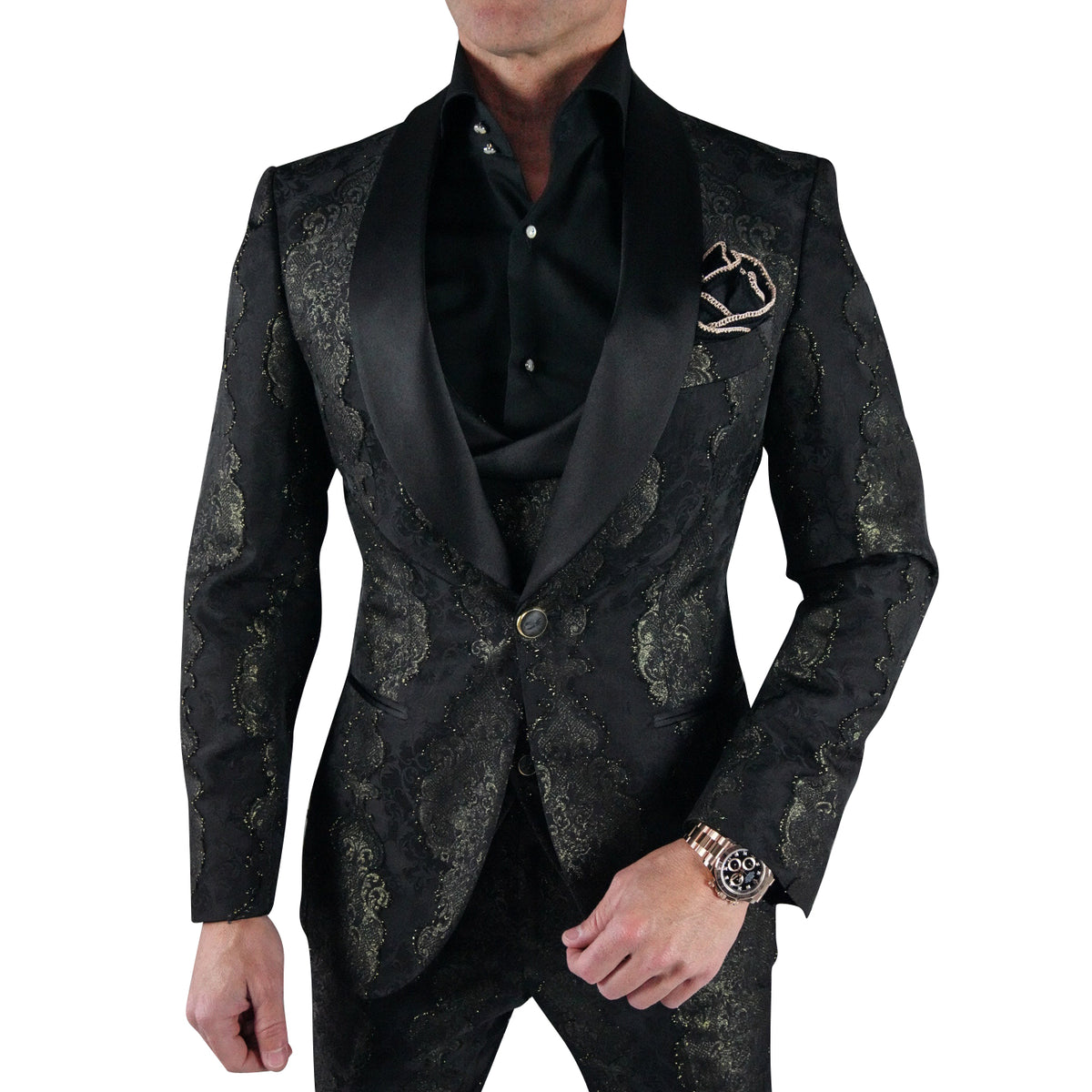 Black Oro Versailles Dinner Jacket