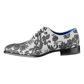 Damascus Series White Espresso Lace Ups