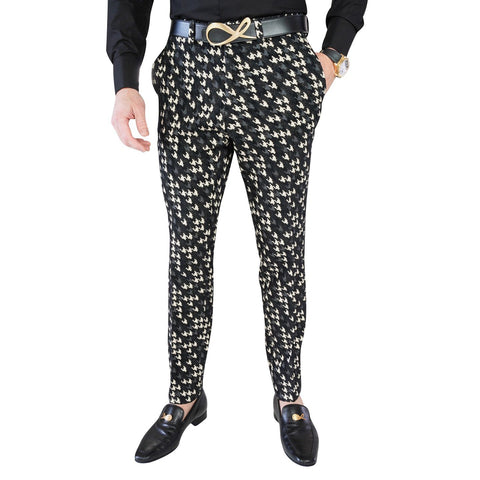 Houndstooth Lusso Trousers