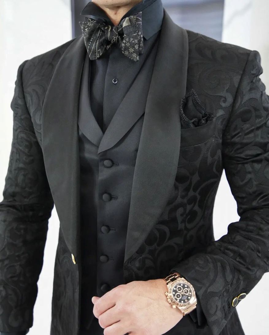 Black Paisley Jacket