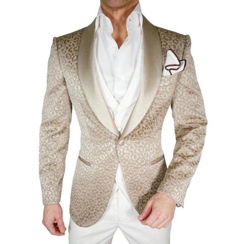 Champagne Oro Ghepardo Dinner Jacket