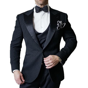 Black Paisley Dinner Jacket