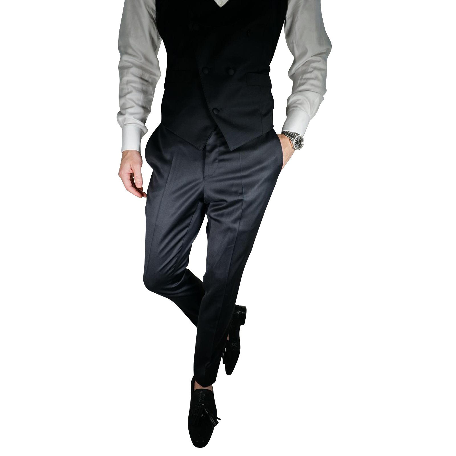 Slim Gray Navy Black Tie Wedding Tuxedo 2022 Three Piece Set With Jacket,  Trousers, And Waistcoat Elegant Groom Suit In Fitted Bussiness Satin For  Prom And Formal Occasions From Bridalstore, $72.46 | DHgate.Com