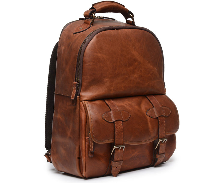The Lewis by Korchmar - Espresso Classic Leather Backpack