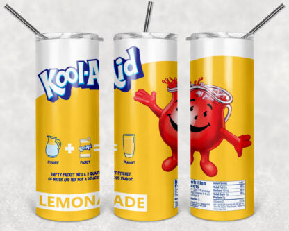 Download Kool-Aid Lemonade 20oz Skinny Tumbler custom drink wear ...