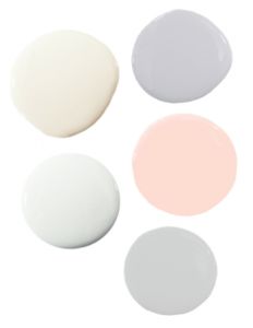 French nursery color pallette