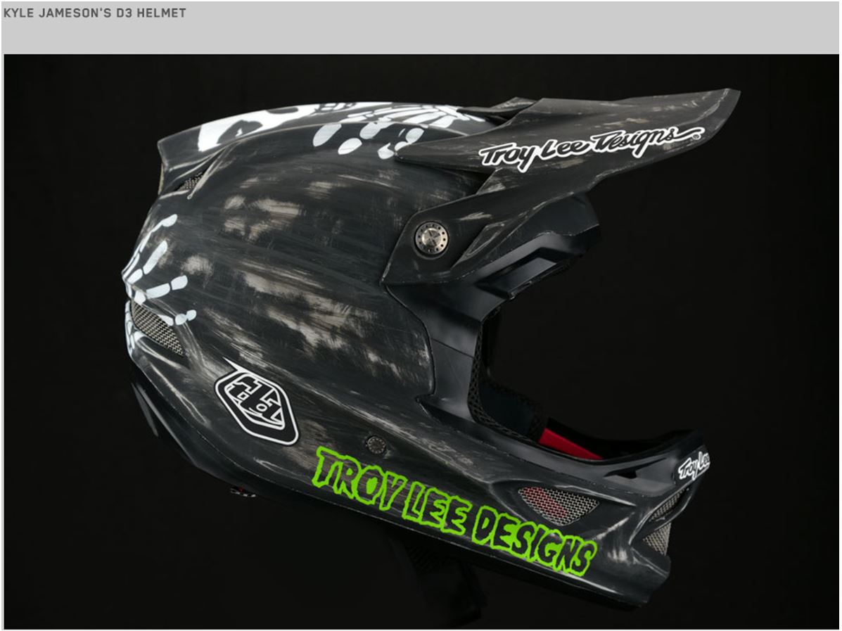 Troy Lee Designs – Design Painting – Custom Painting of Motorcycle Helmets Peek Look 2016 – TLD – Bike Helmets, Auto Helmets
