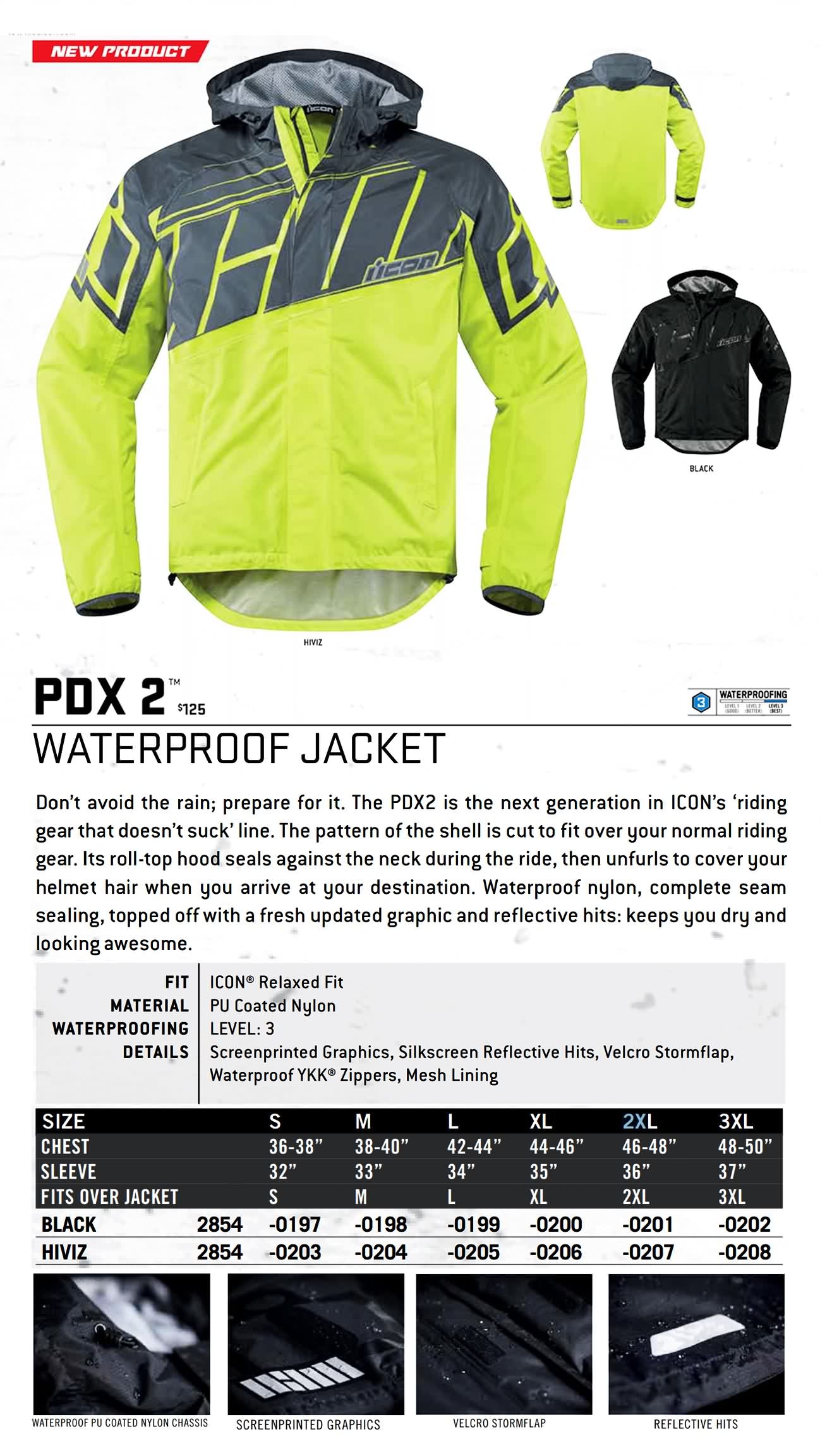 Icon Motorsports Spring 2016 Jackets Vest Lookbook