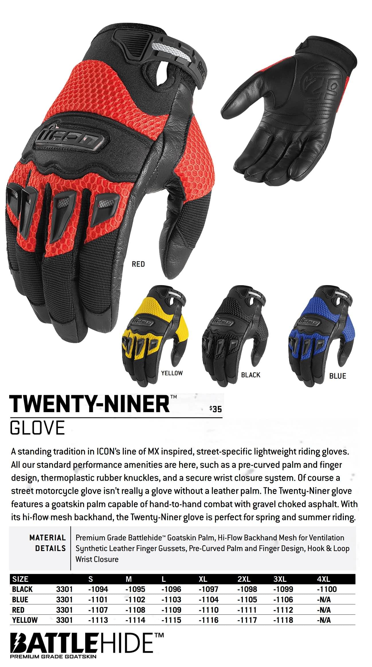 Icon Motorsports Spring 2016 Motorcycle Gloves Lookbook